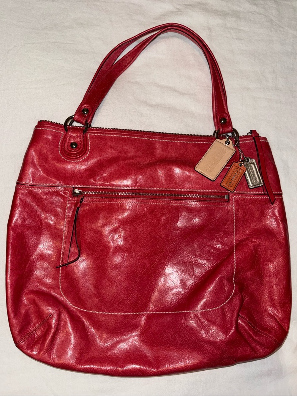 Coach Poppy Glam Tote